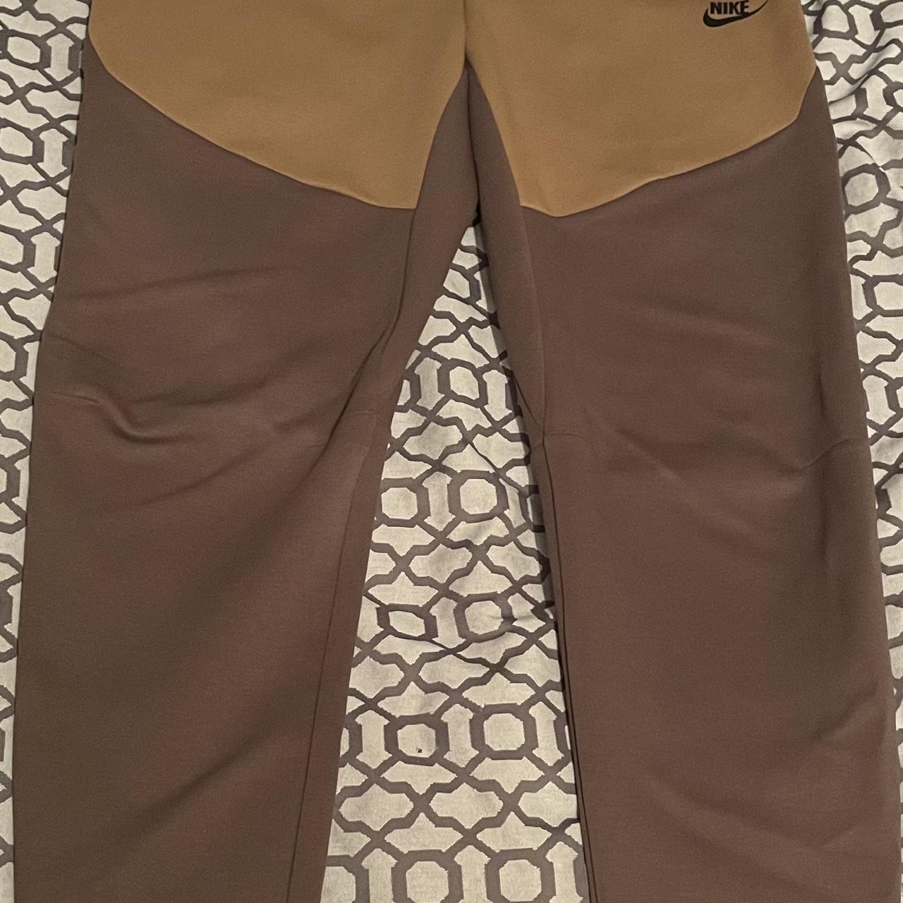 Nike Tech Fleece Joggers Brown (Dark Driftwood) Depop