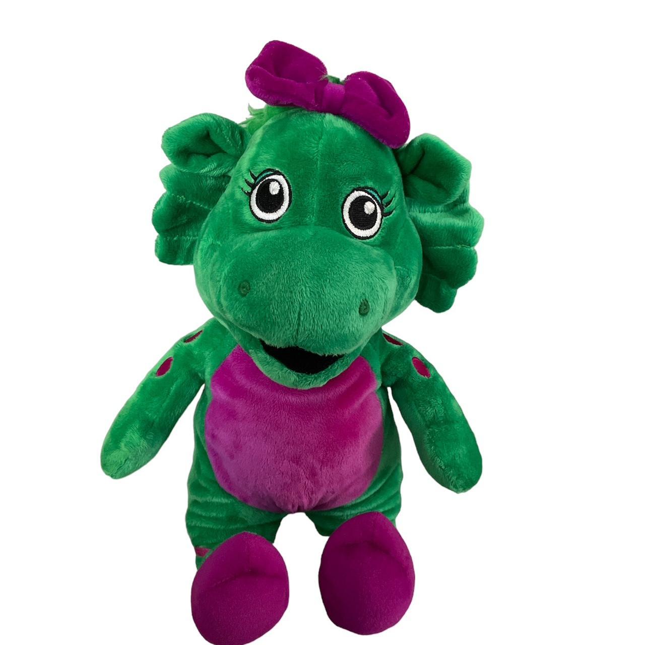 Barney's Purple and Green Stuffed-animals | Depop