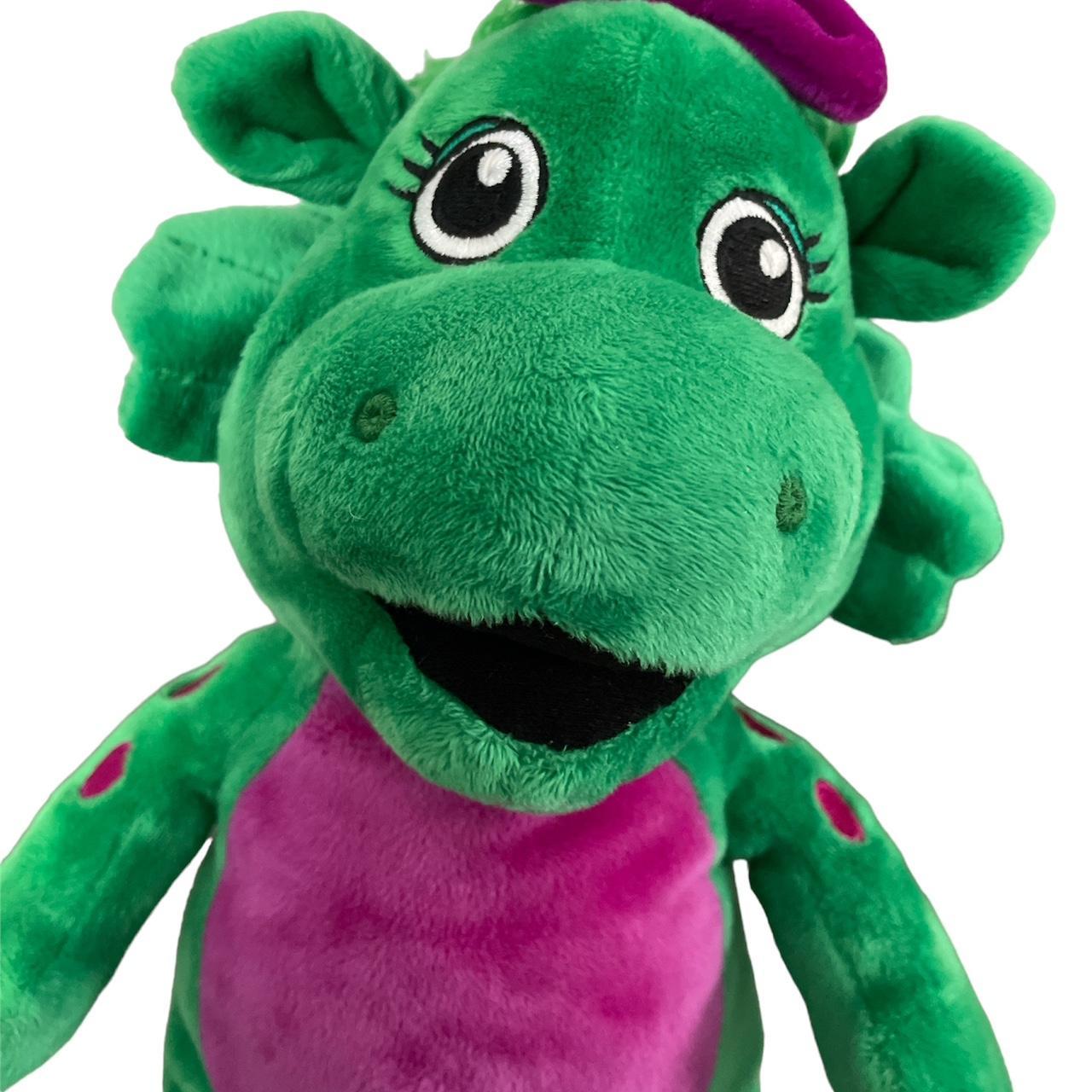 Barney's Purple and Green Stuffed-animals | Depop