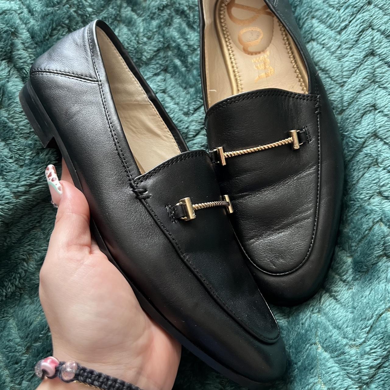 sam edelman gold loafers