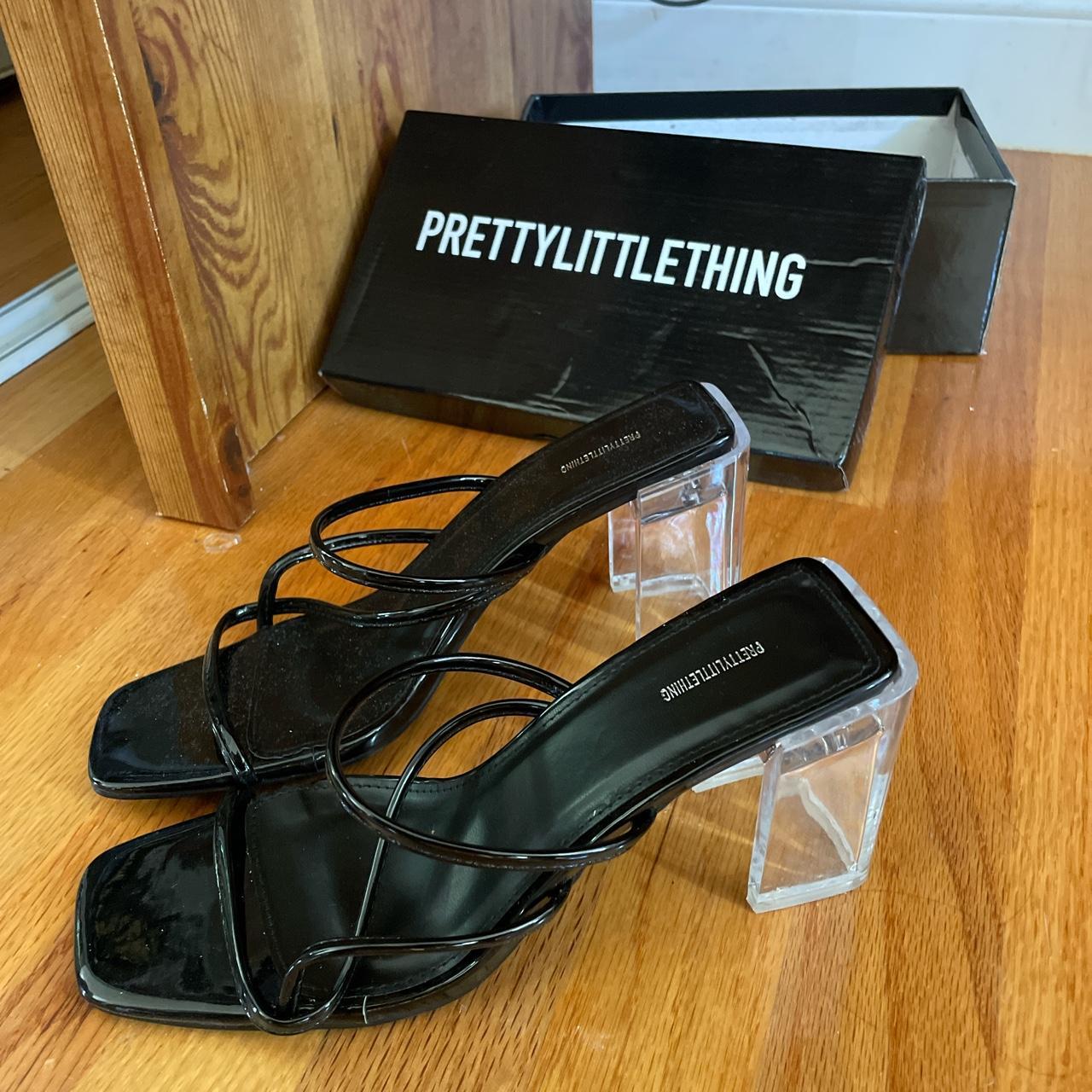 Clear best sale heels plt