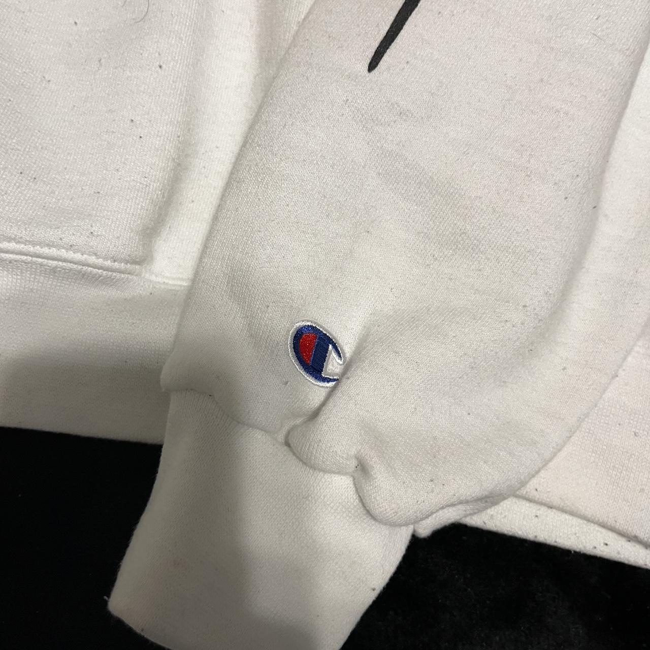 No Authority Apparel ALONE white Hoodie. MEDIUM Depop