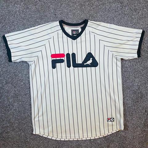 T shirt baseball cheap fila