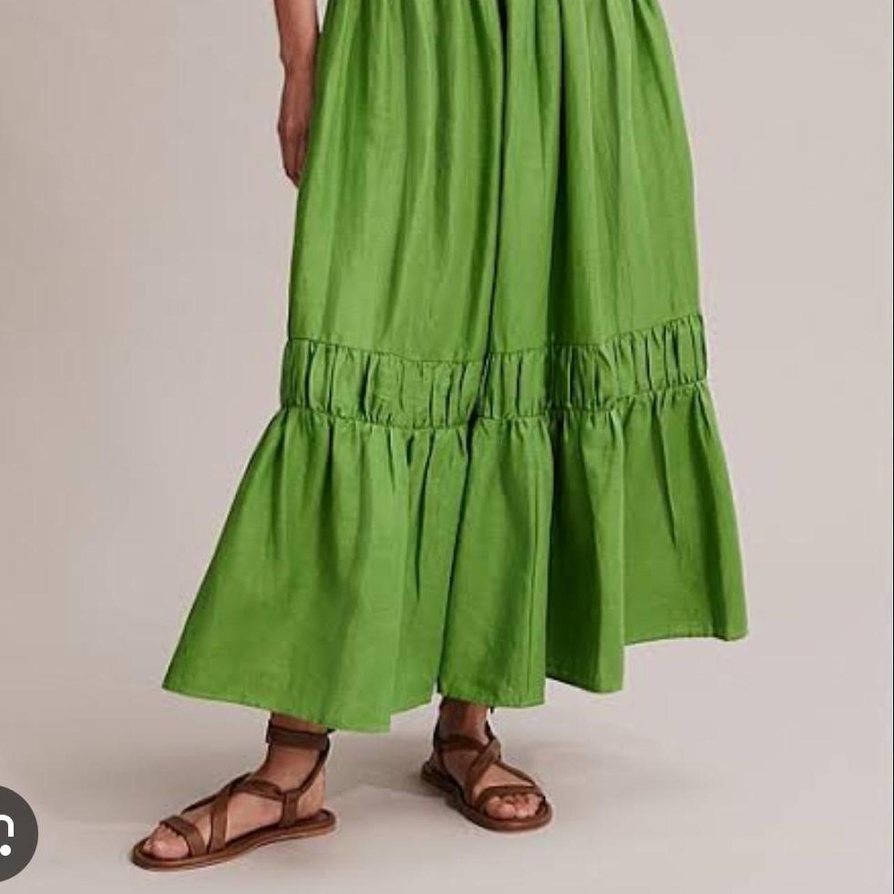 Country road maxi skirt green Size 10 Never worn