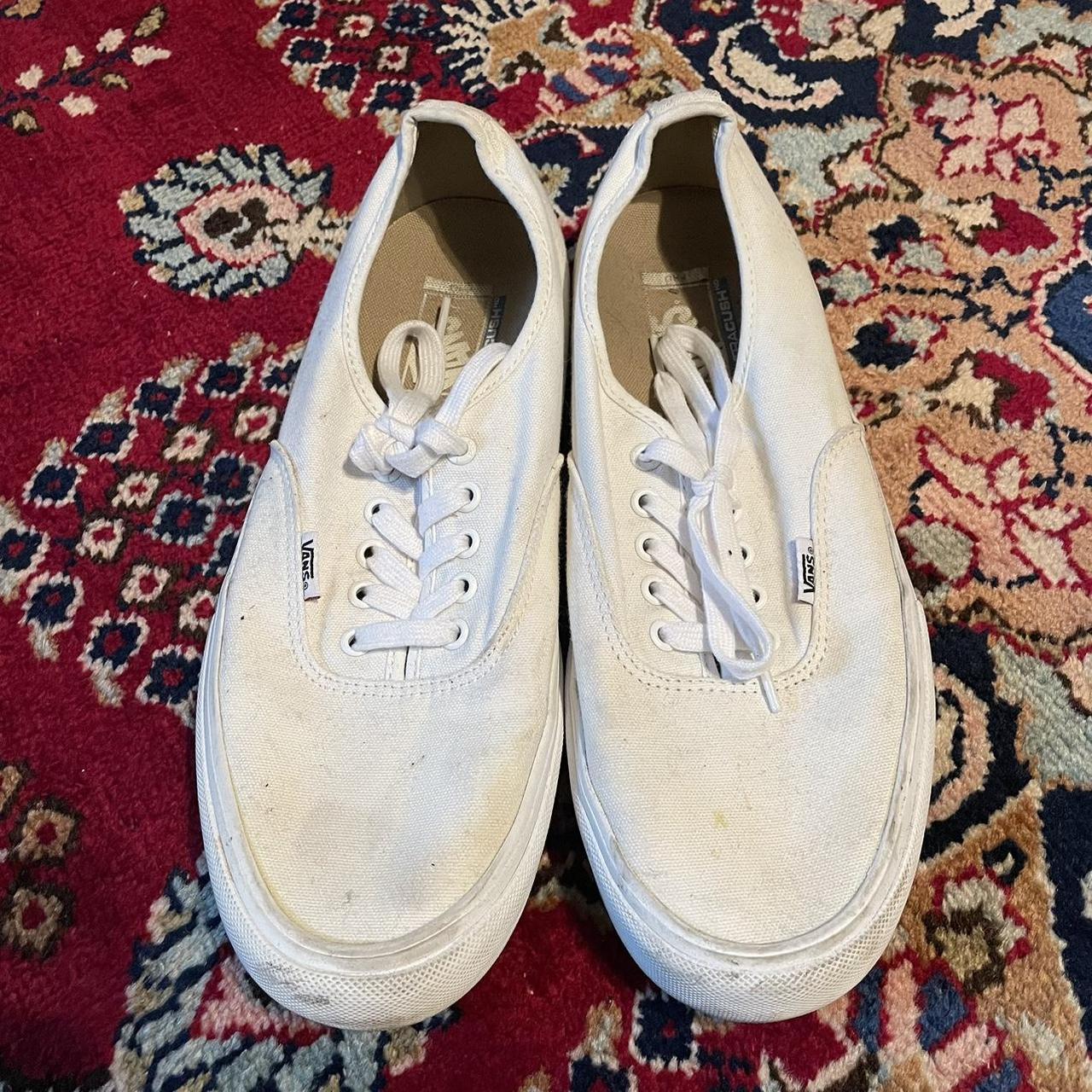 VANS Authentic Canvas Skate Shoes in gently used... Depop