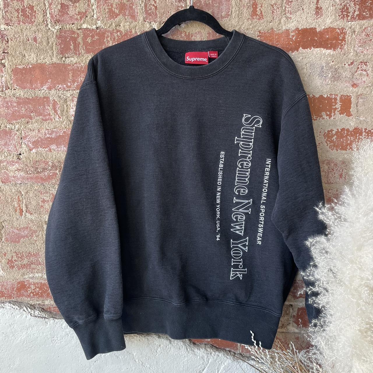 Supreme hotsell international crewneck