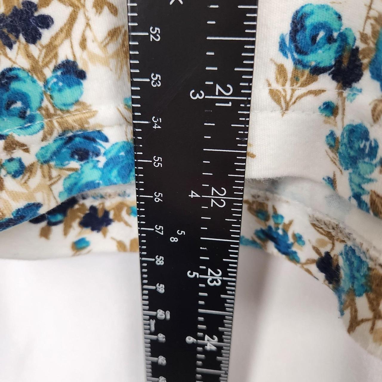 Basic Editions Women's Blouse - Blue - L – Basic … - image 6