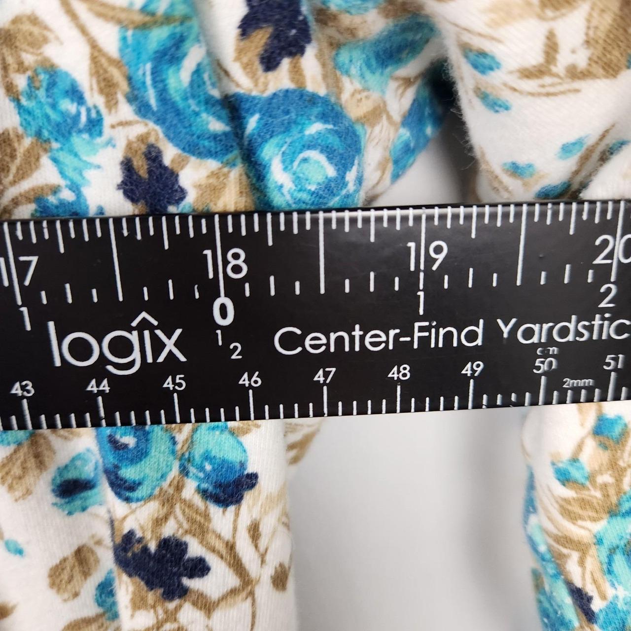 Basic Editions Women's Blouse - Blue - L – Basic … - image 5