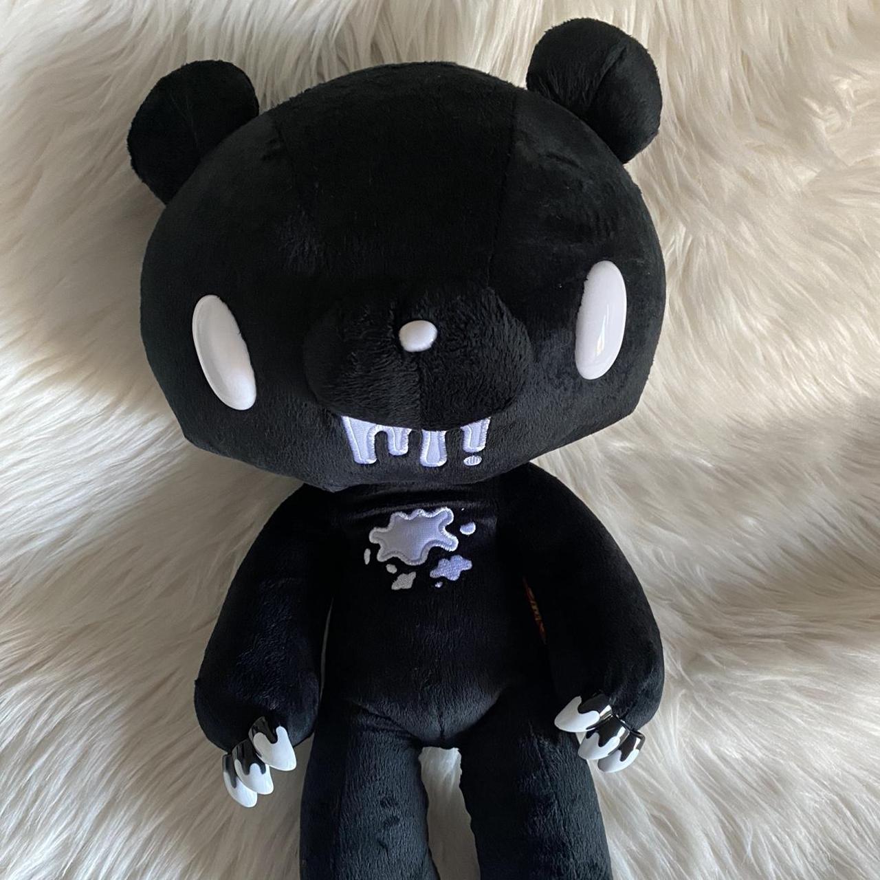 Black gloomy cheap bear plush