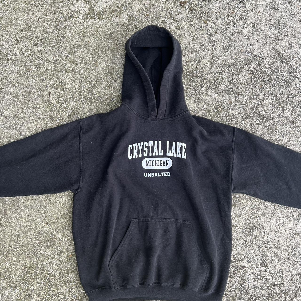 Crystal Lake Michigan’ hoodie Size Medium All... - Depop