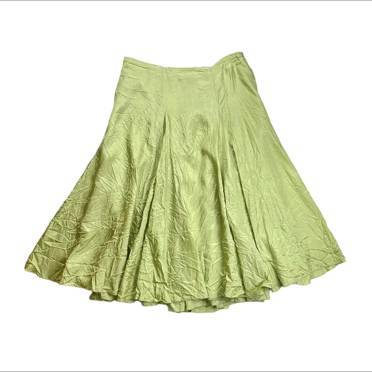 Women's Green Skirt Depop