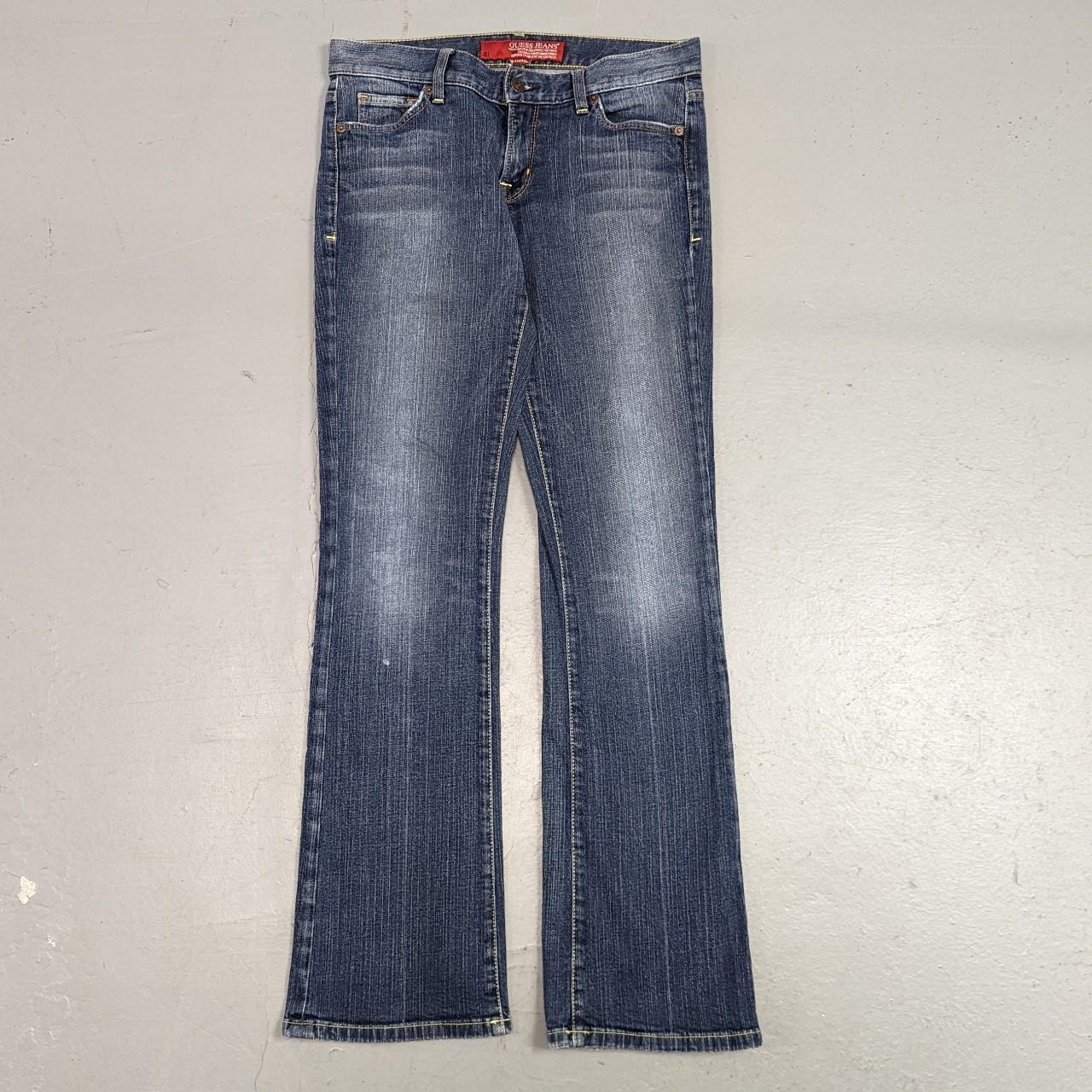 Low Rise Y2K Guess Jeans Stretch Fit Skinny Jeans... - Depop