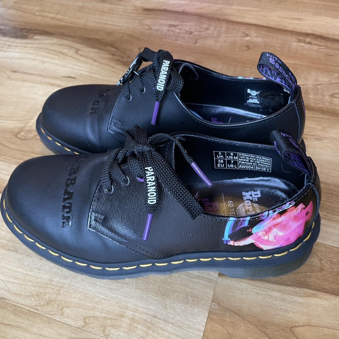Black Sabbath 1461 Dr. Martens Shoes UK size 5 US M | Depop