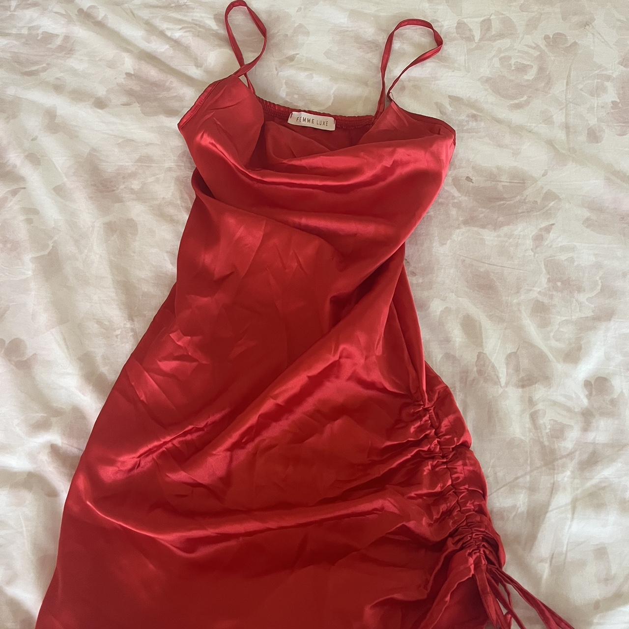 Femme Luxe Women's Red Dress