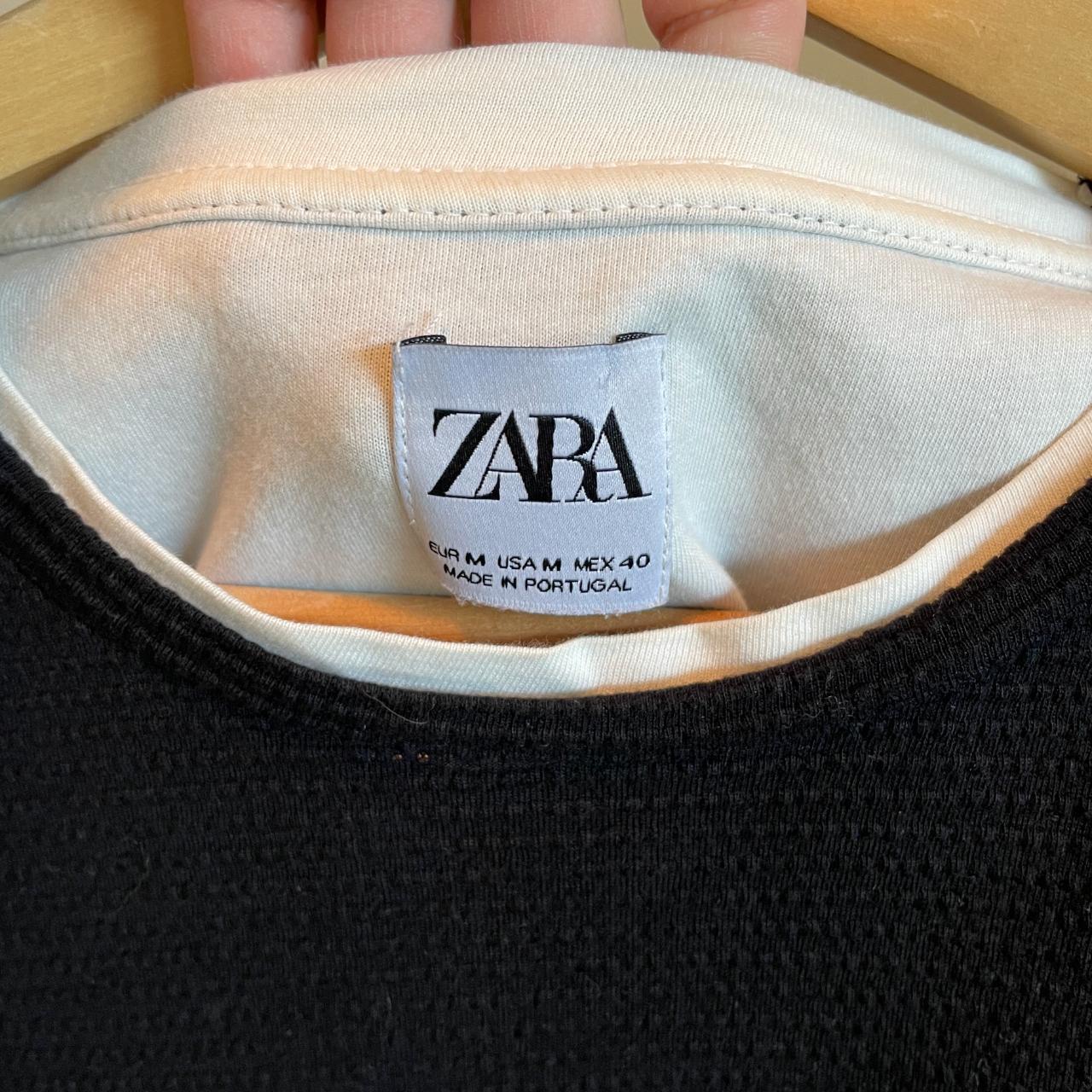Zara Men's Black Jumper Depop