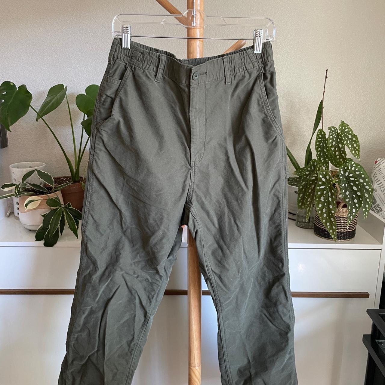 UNIQLO Men's Grey Trousers | Depop