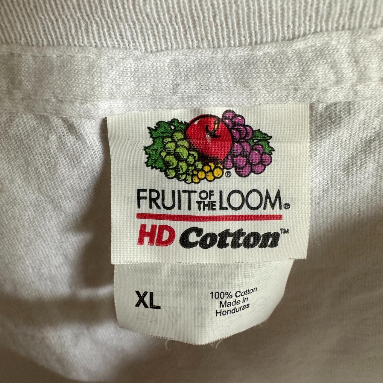 Fruit of the Loom Men's White and Cream Shirt (3)