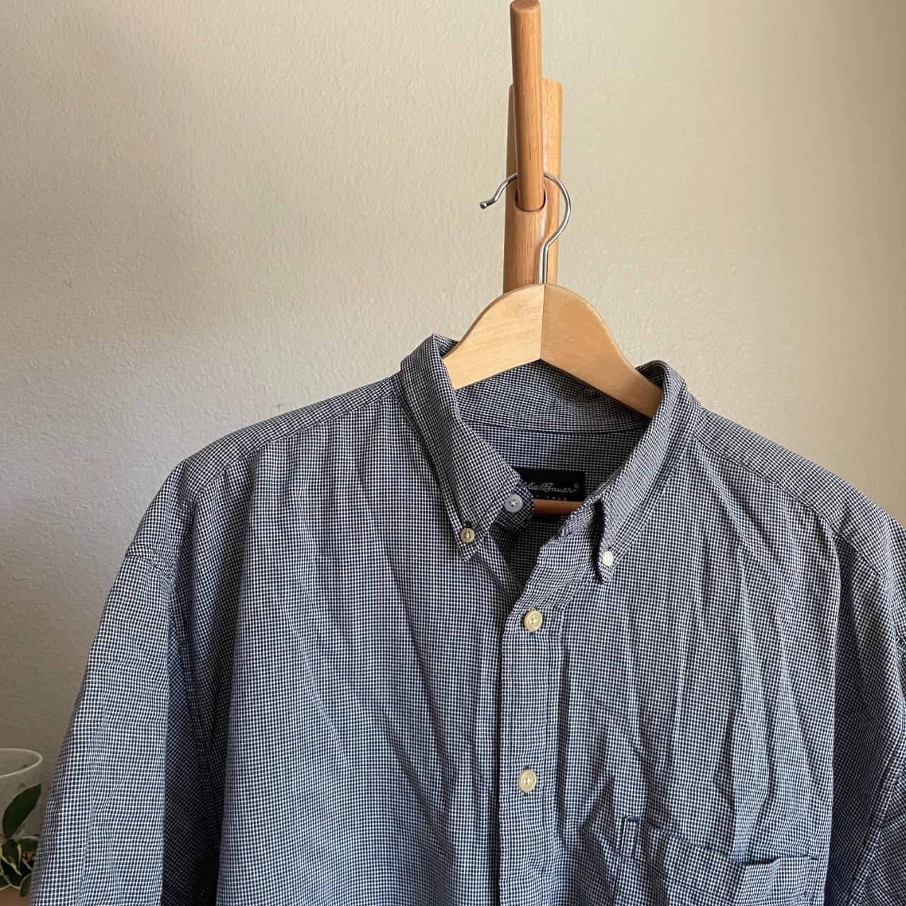 Men's Eddie Bauer Plaid Button Up Shirt Size:... - Depop