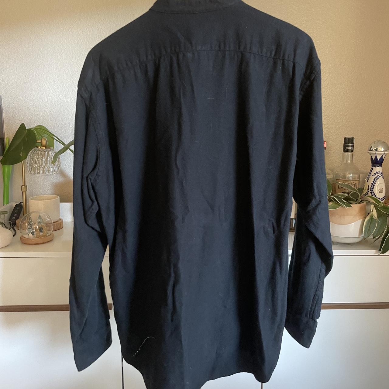 Men’s Black Uniqlo Flannel Size: s #thrift... - Depop