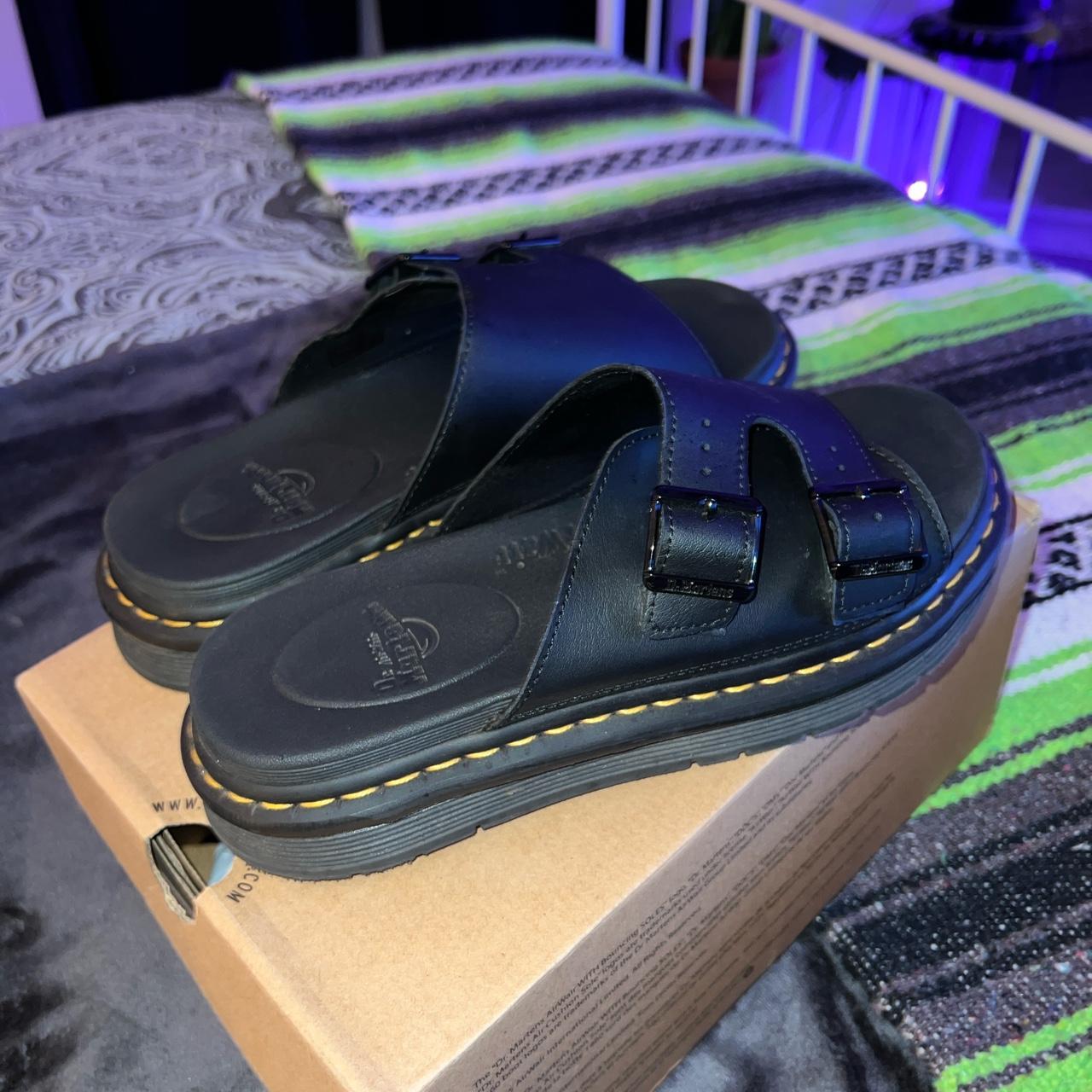 Dr. Martens Men's Black Sandals Depop