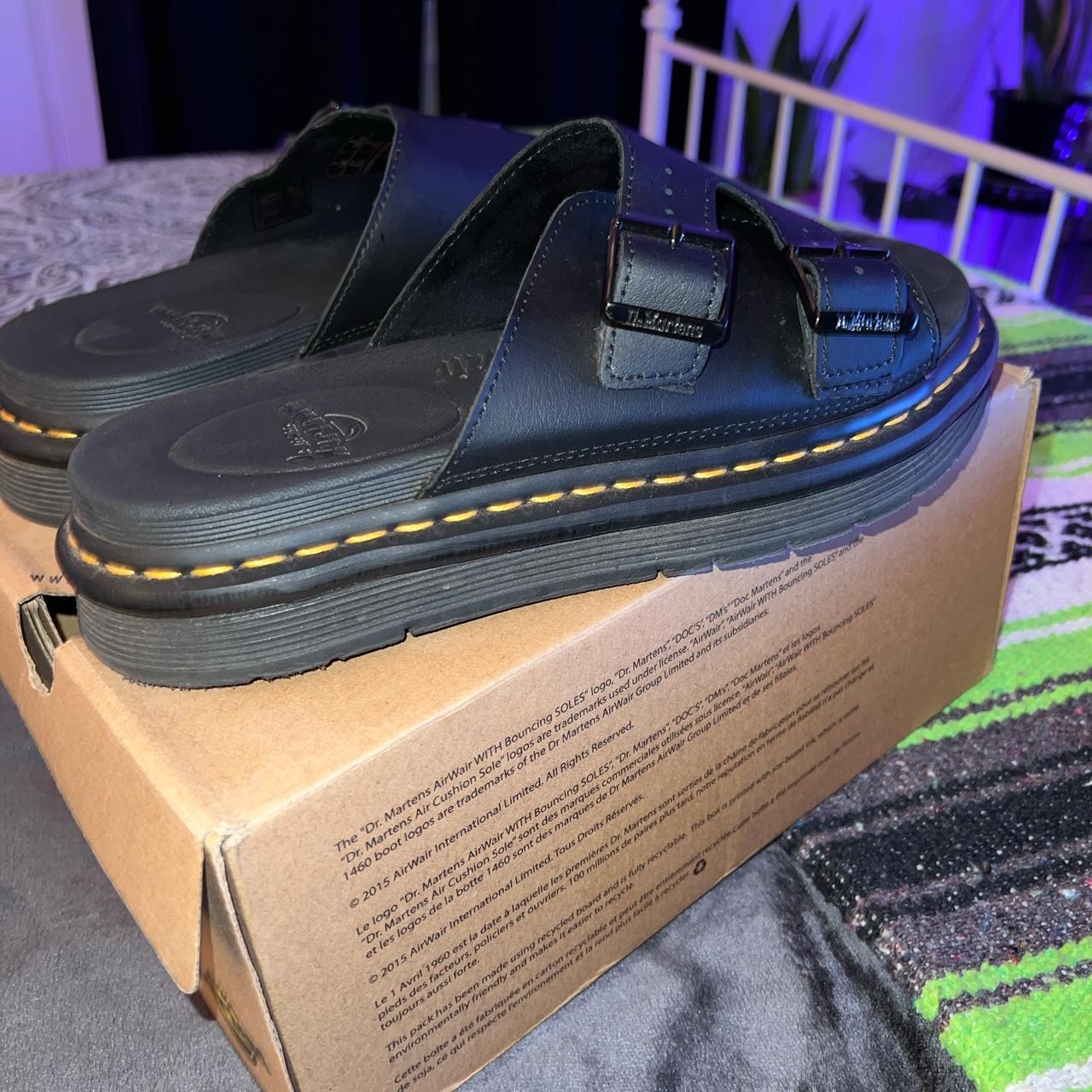 Dr. Martens Men's Black Sandals Depop
