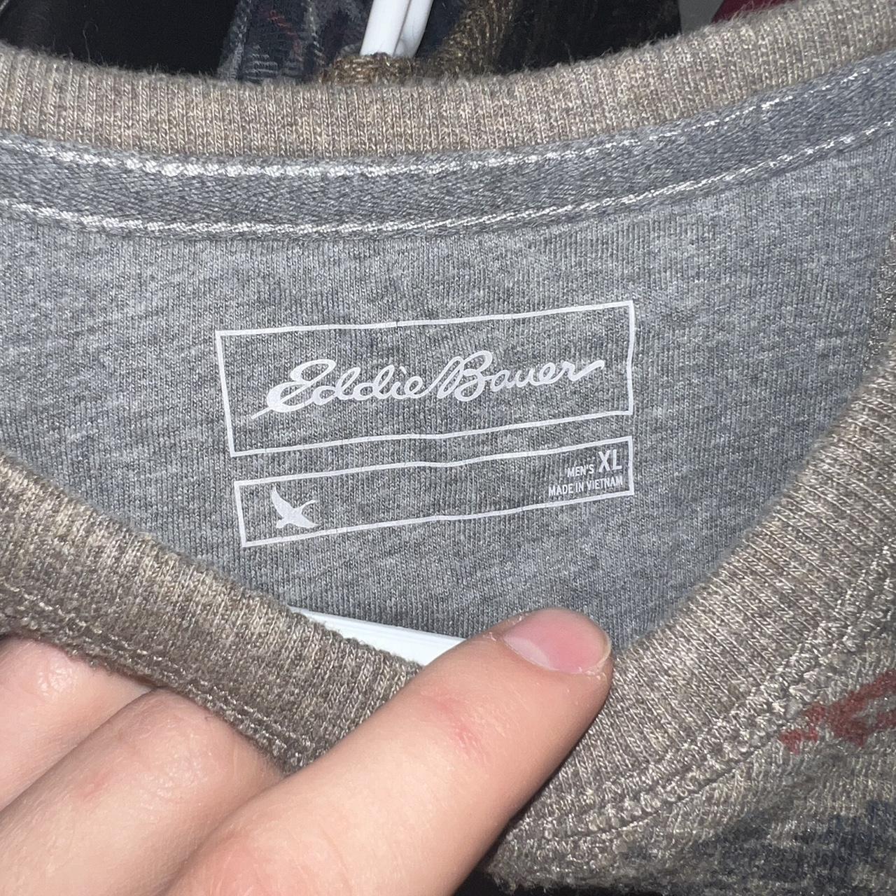 Unique Aged Eddie Bauer Sweater XL fits true to... - Depop