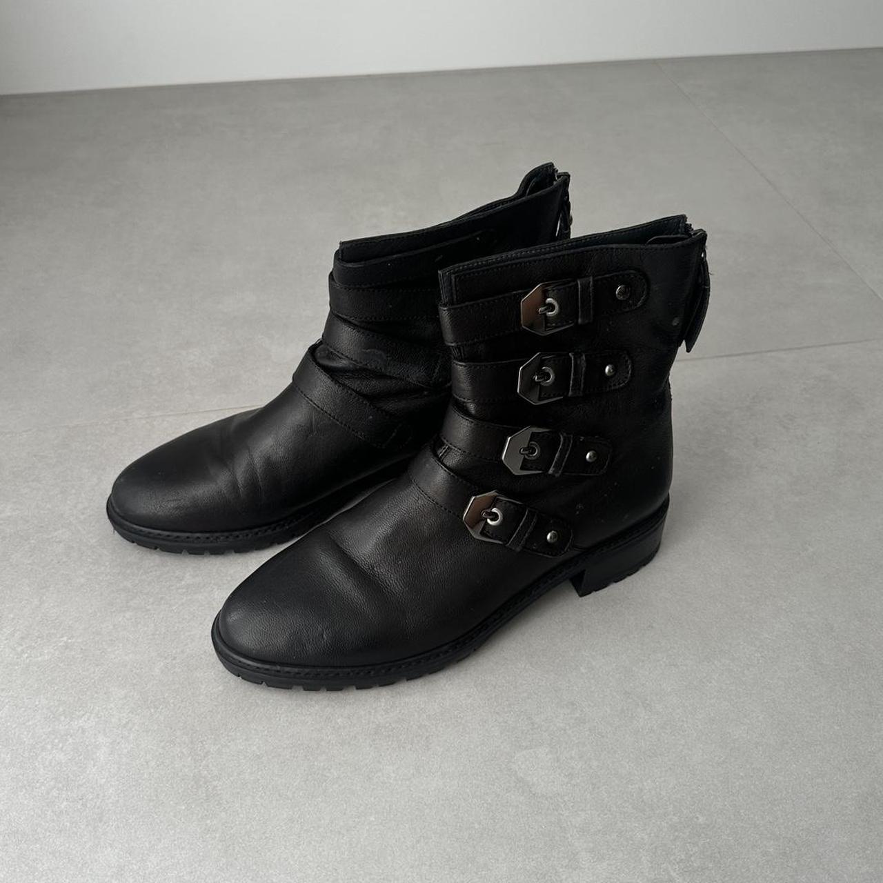 Stuart weitzman buckle ankle boots online