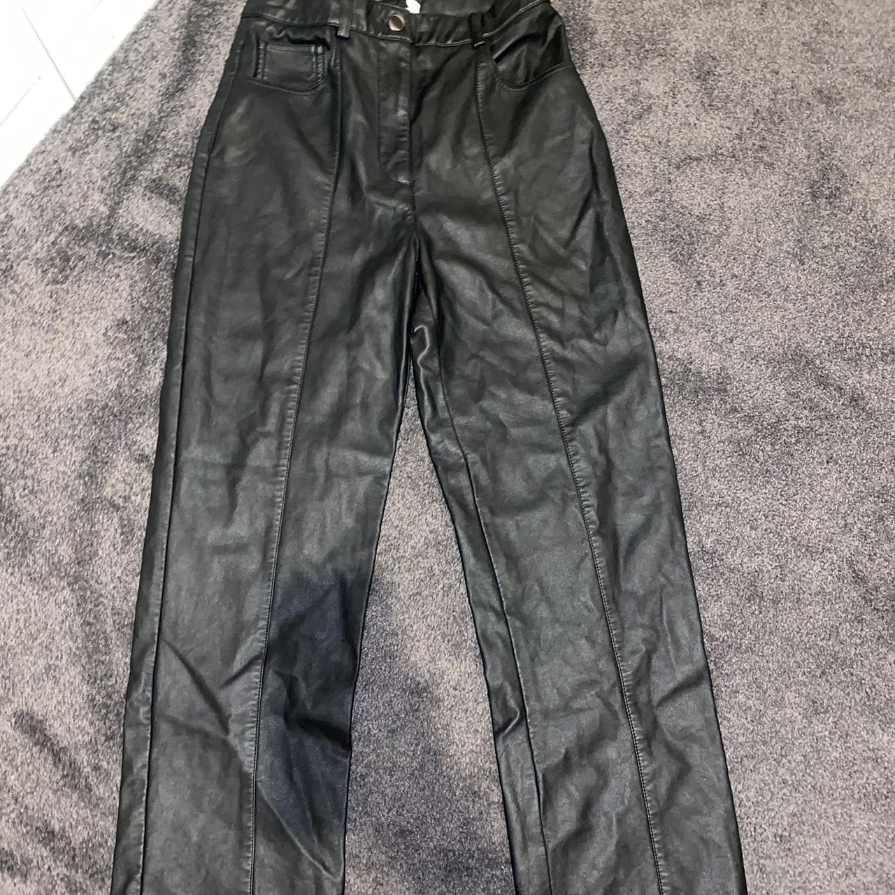 Glassons Faux Leather Pant Size 8 - Depop