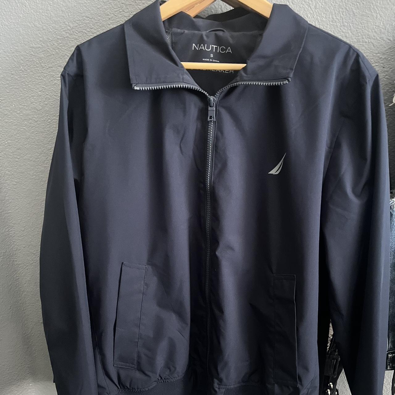 Nautica Men's Navy Jacket | Depop