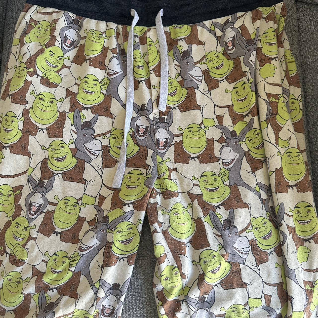 Peter Alexander Shrek pj pants. Worn and washed a... - Depop