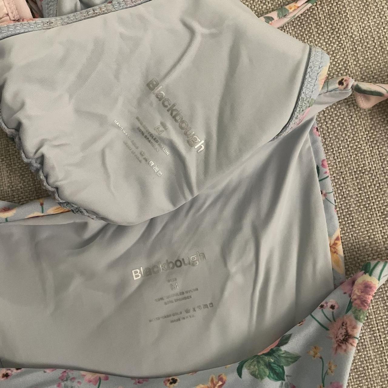 blackbough swim tessa ruffled triangle top size... - Depop