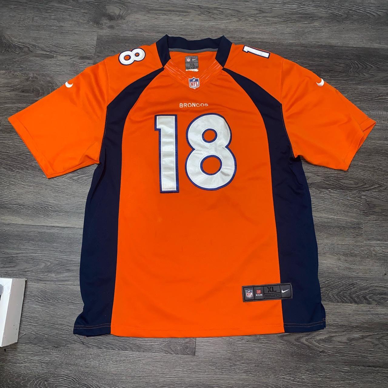 NFL Denver Broncos Peyton Manning Jersey T-Shirt - Depop