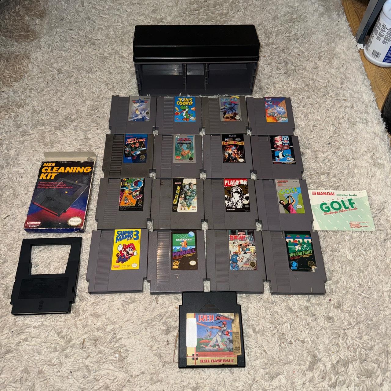 NES Game purchases Lot Bundle-untested