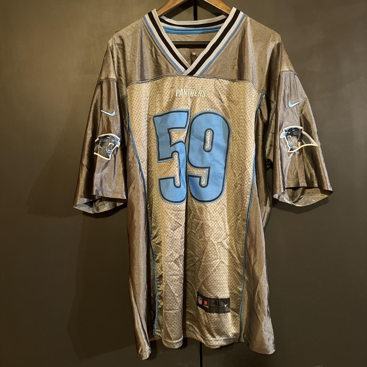 Carolina panthers silver jersey best sale