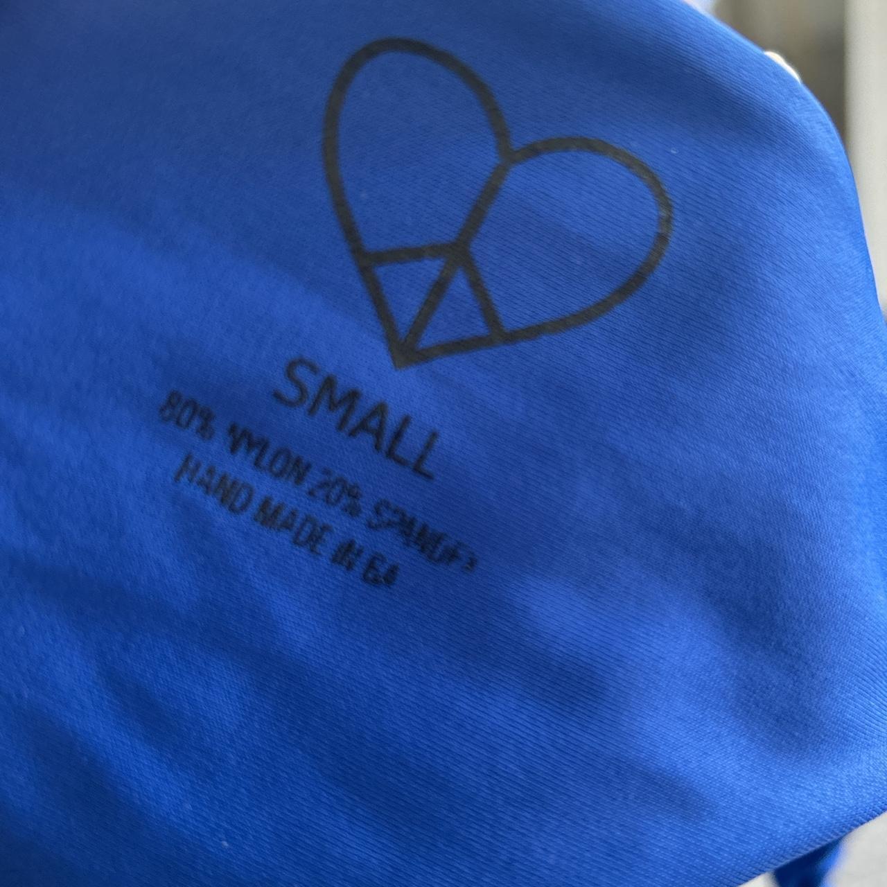 Super cheeky bikini bottom Blue Wanderlust swim... Depop