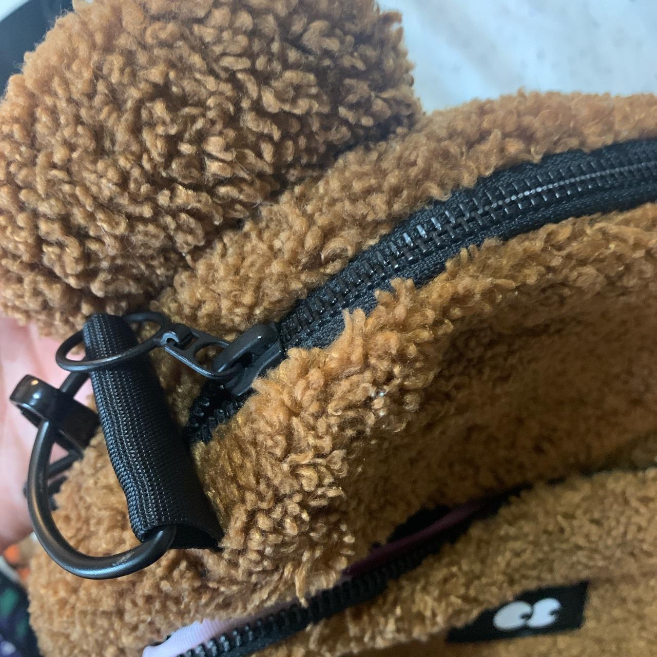 Black Fleece Bear Bag – Lazy Oaf