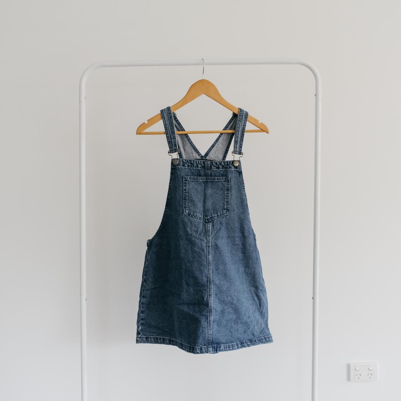 Sportsgirl Pinafore Size 12 Denim Well loved Depop