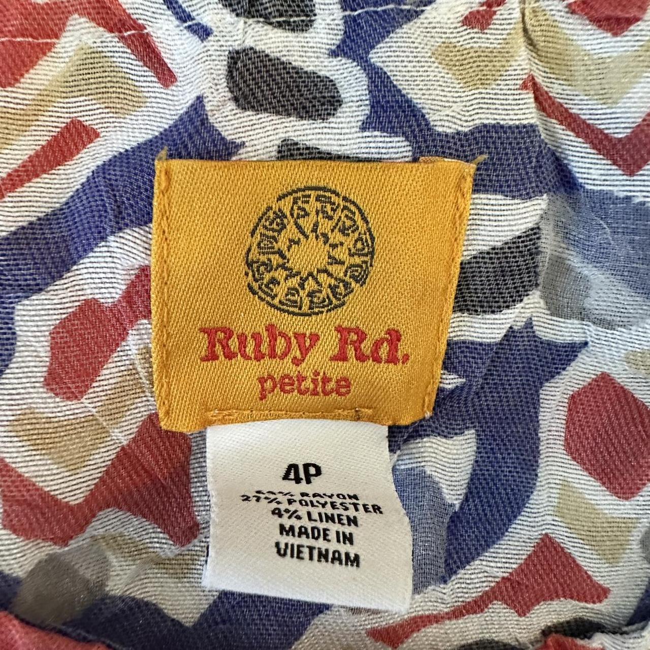 Ruby Rd. Women's Blouse - Multi – Ruby Rd Blazer … - image 3