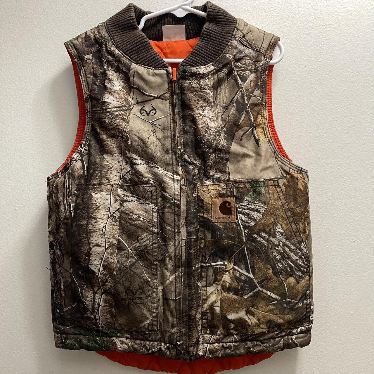 Carhartt camo vest hotsell