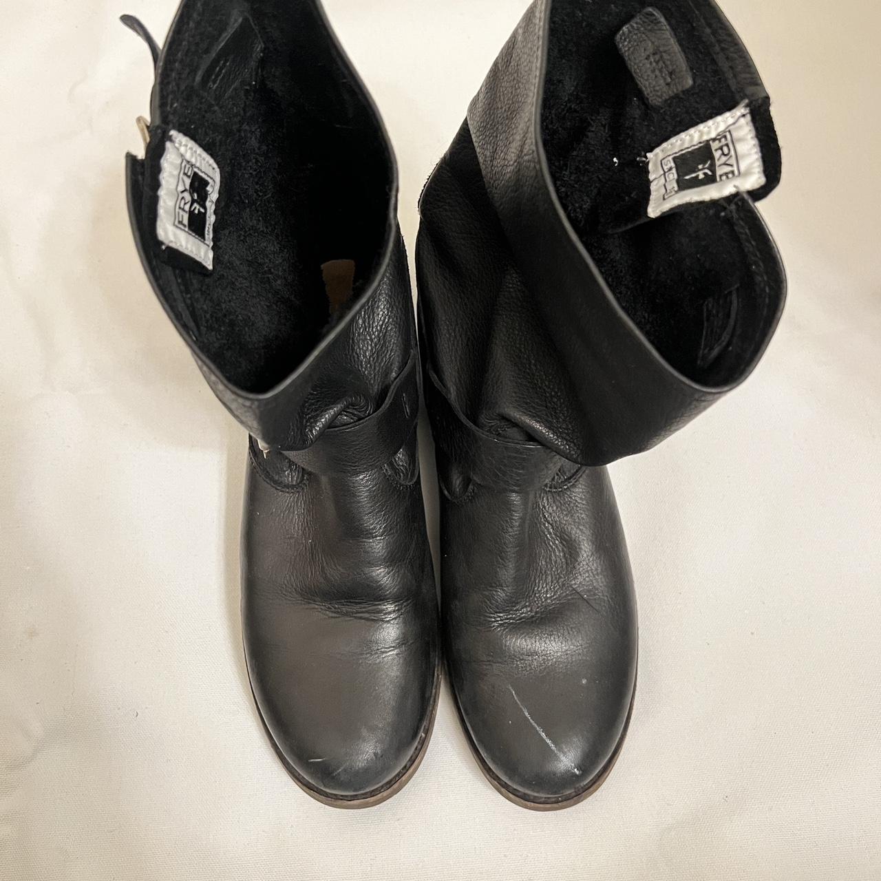 frye biker boots