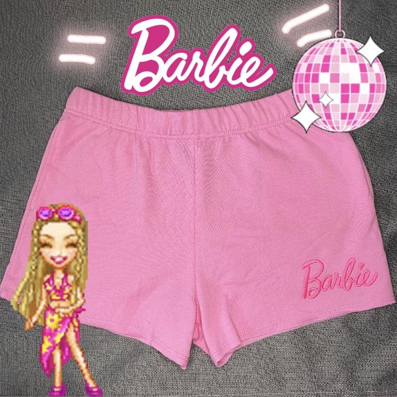 #barbie size small Barbie shorts with pockets - Depop