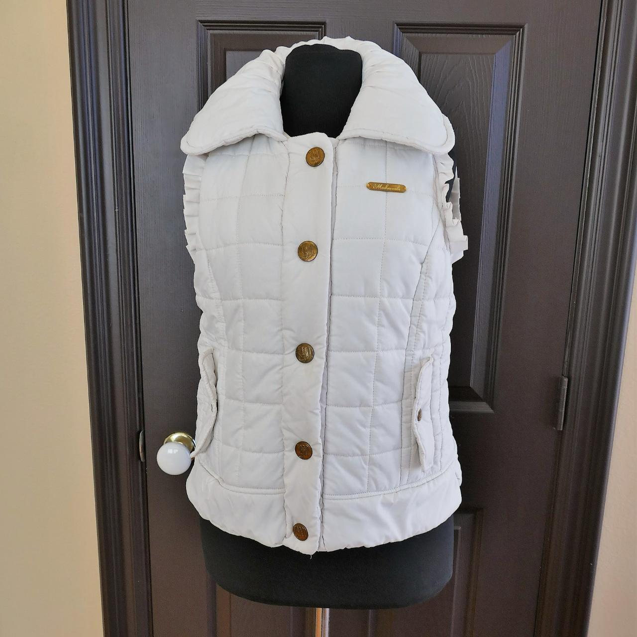 METALLIC SILVER PUFFER VEST – Mac + White Boutique