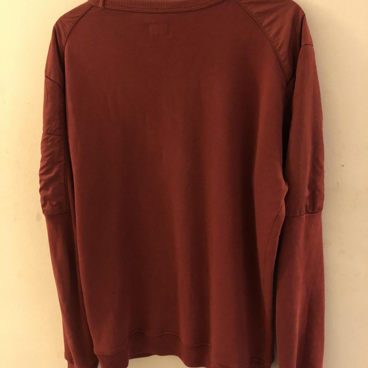 cp company jumper red