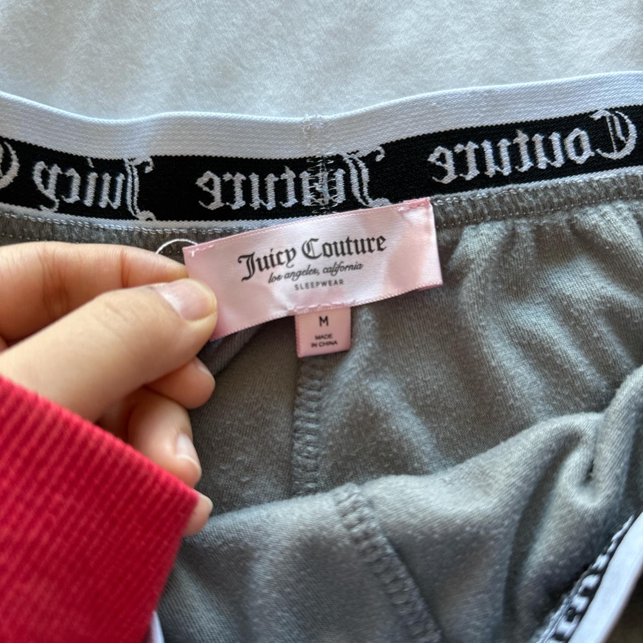 Juicy Couture Women's Grey and Silver Shorts (3)
