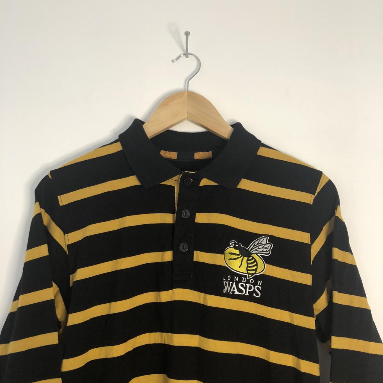 London Wasps Rugby Shirt Size XS Kurki London Wasps... Depop