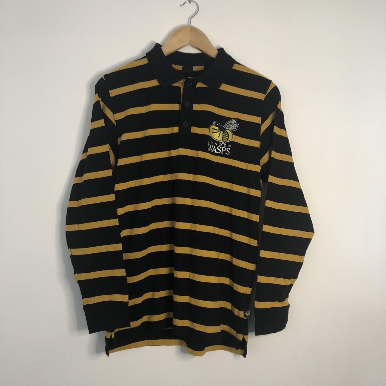 London Wasps Rugby Shirt Size XS Kurki London Wasps... Depop