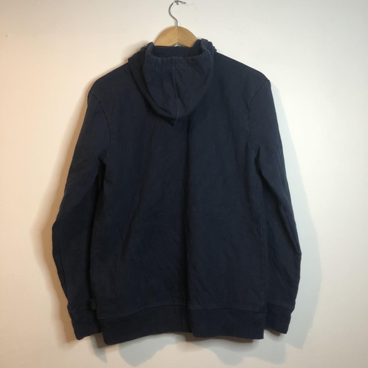 Vintage Navy Patagonia Hoodie Size Small Super cool... - Depop