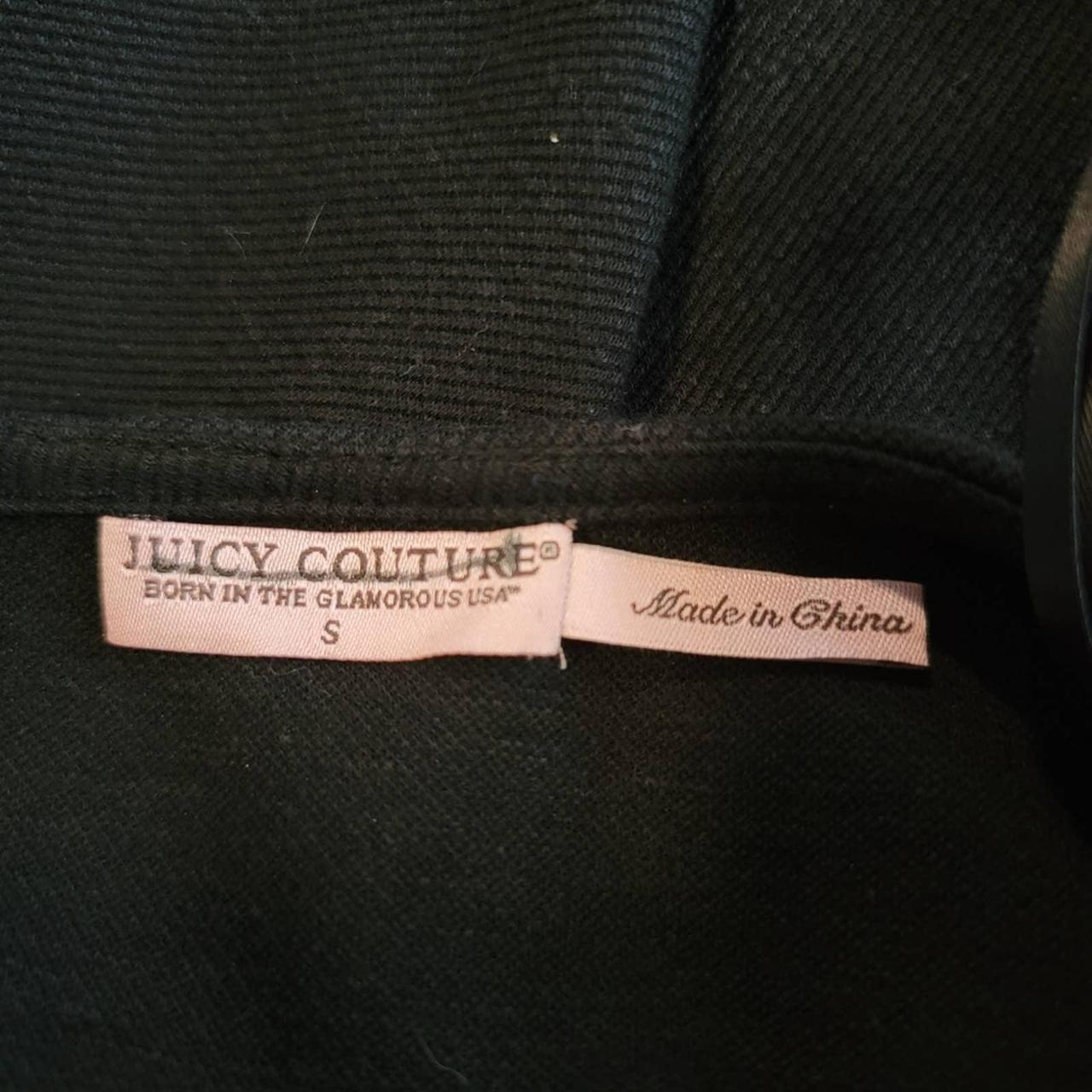 Deadstock NWOT Juicy Couture Black A-Line Dress -... - Depop