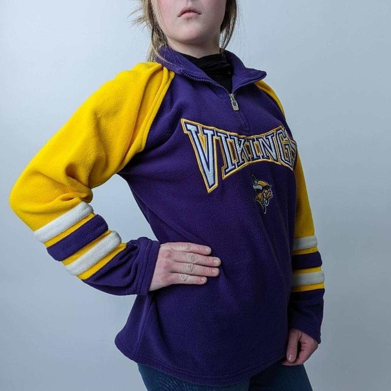 Vintage Minnesota Vikings NFL Football Adidas 00s Y2K Pullover Hoodie  Purple Grey Yellow Skol for Sale in Beaverton, OR - OfferUp