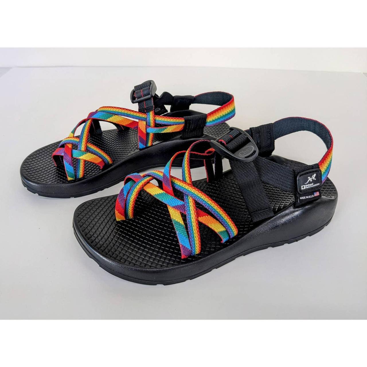 varsity pine chacos